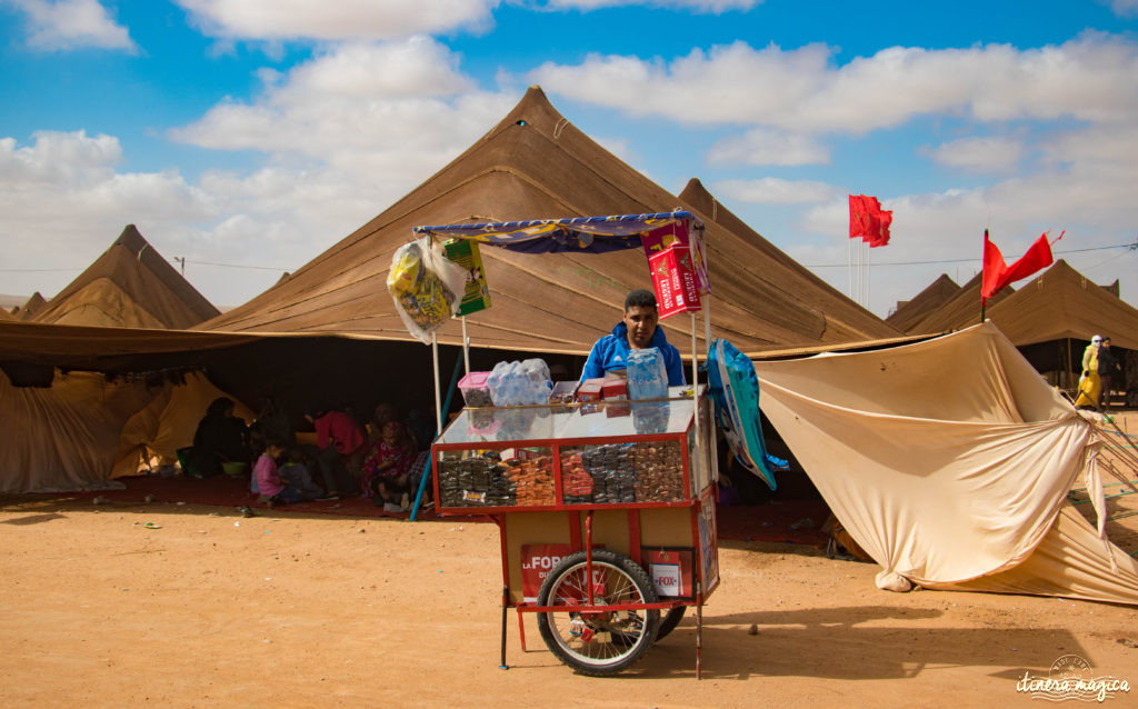 Au coeur du grand sud marocain, Tan-Tan est la porte du Sahara. Entre dunes de sable et océan, les peuples du désert se réunissent chaque mois de mai. Tourbillon de couleurs sur Itinera Magica.