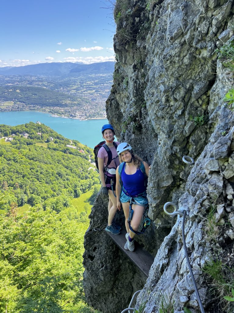 via ferrata dent du chat
