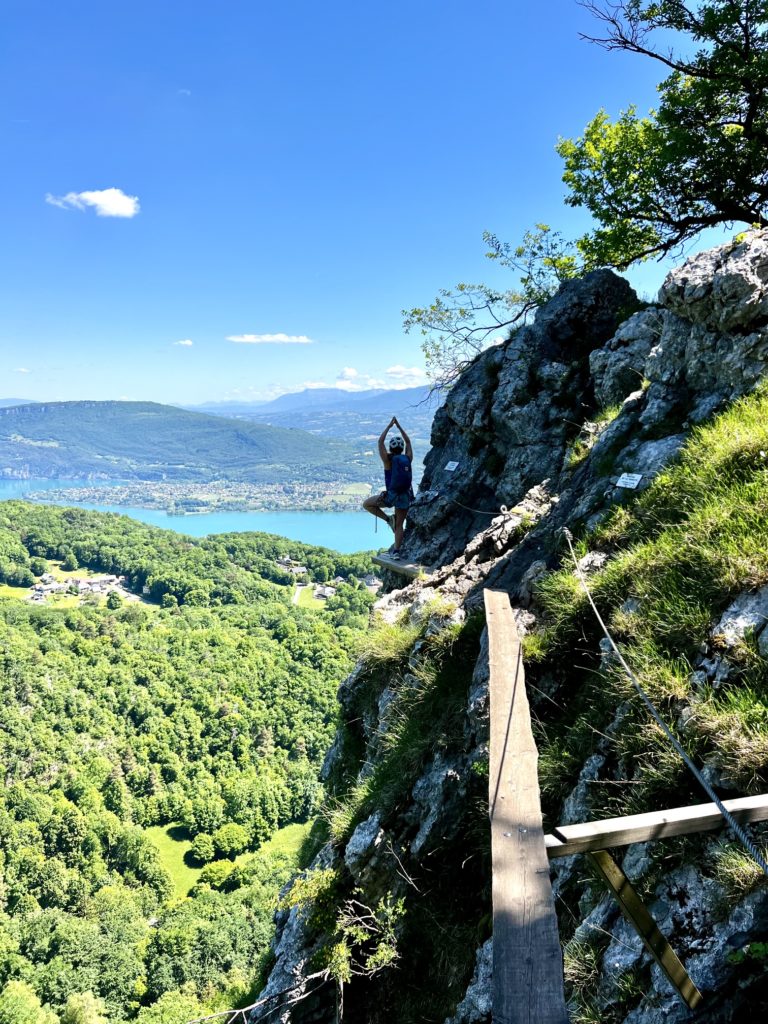 via ferrata dent du chat