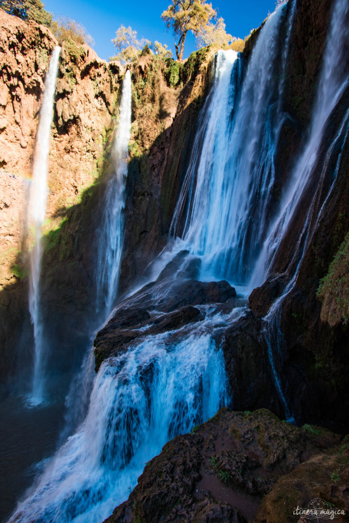 Les cascades d'Ouzoud, au sud du Maroc