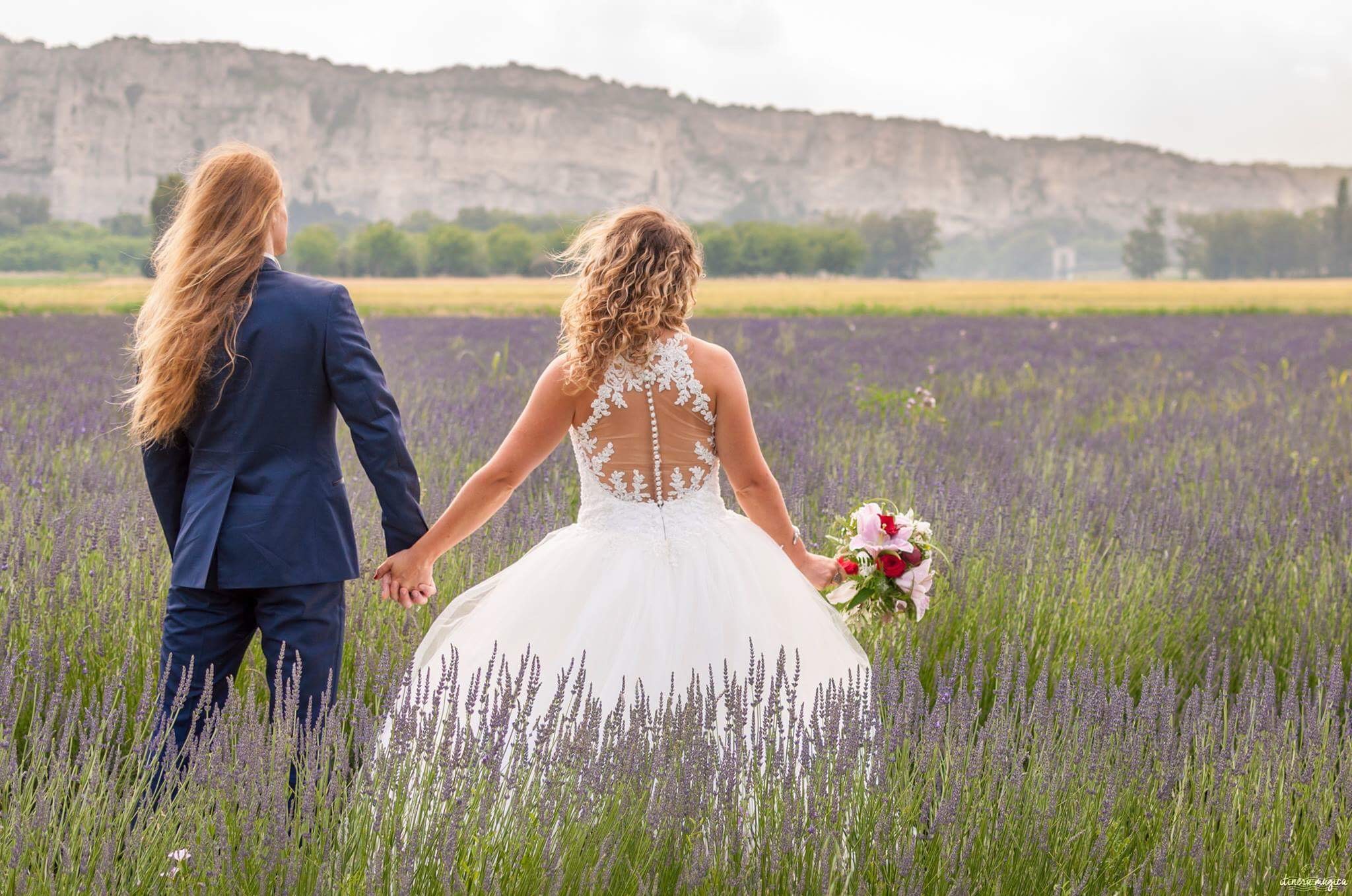 Lavender wedding in Provence