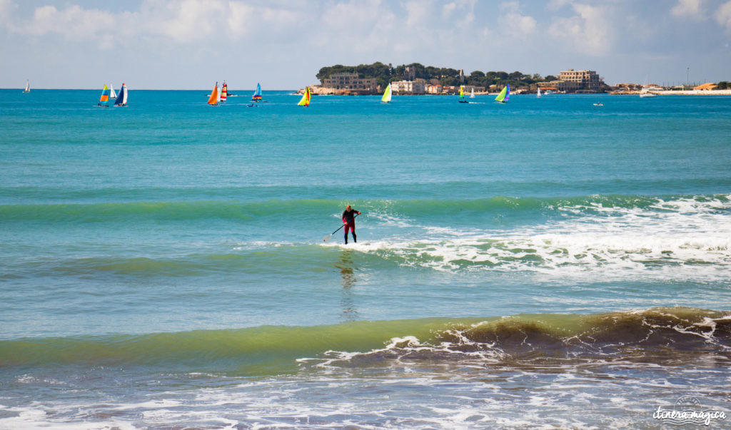 Les spots de surf sur la Côte d'Azur. Surf, kite surf et stand up paddle en Méditerranée