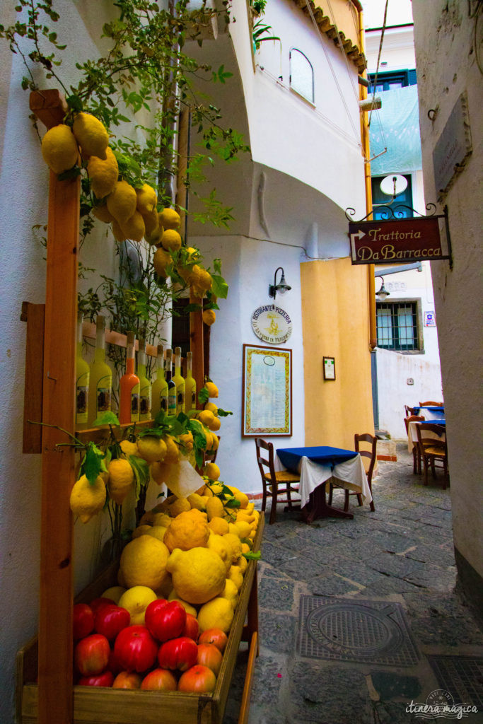 Sorrente, Amalfi, Positano : au sud de Naples court une des plus belles côtes du monde. Voyage en bord de la mer étincelante, à flanc de falaise, au coeur des villages couverts de fleurs.