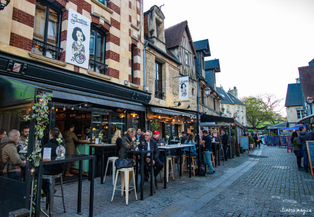 Bonnes adresses à Caen : restaurants végétariens, hôtel de luxe original, bars à cocktails, cidrerie, marché du vendredi...