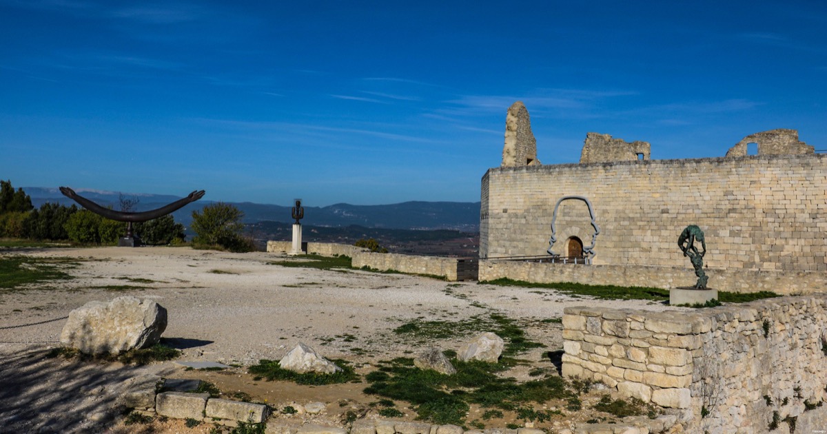 Château du marquis de Sade à Lacoste