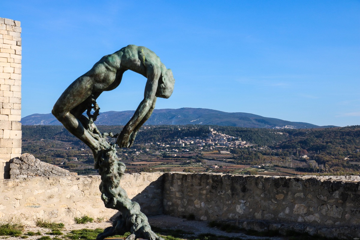 Château du marquis de Sade à Lacoste