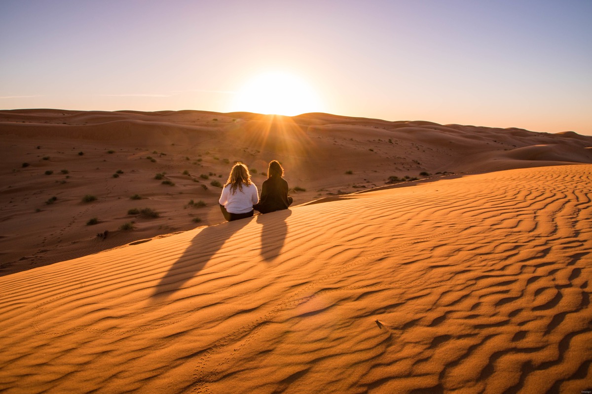 Les plus beaux paysages d'Oman : un voyage d'une semaine à Oman est une plongée dans les 10001 nuits.