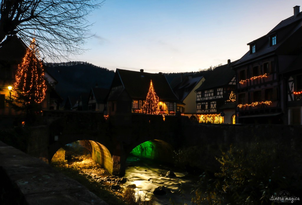 Am Weihnachtsmarkt in Kaysersberg.