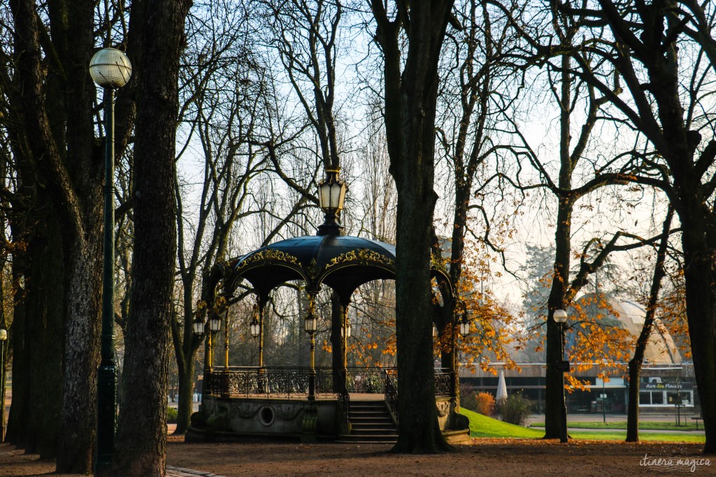 Parc de la Pépinière, l'hiver. Spleen.