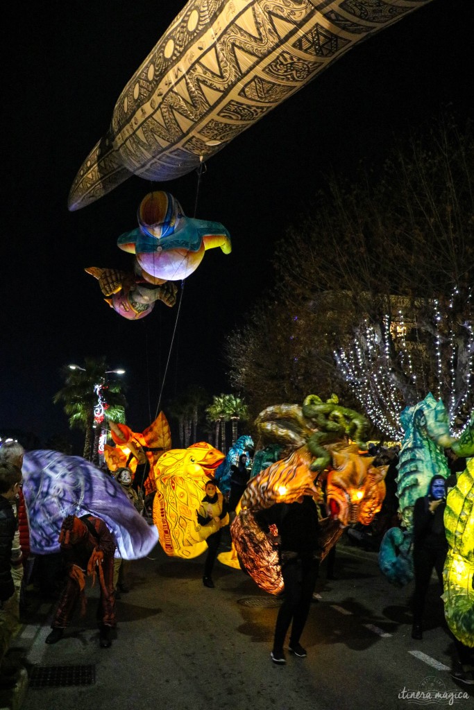 Le bestiaire fantastique des fêtes des lumières.