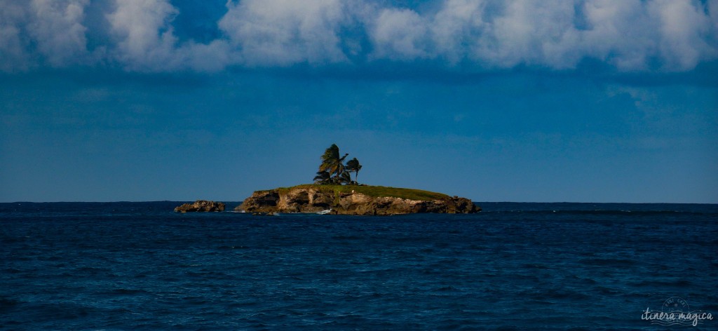 Îlet Vieux fort, au large de Marie-Galante.