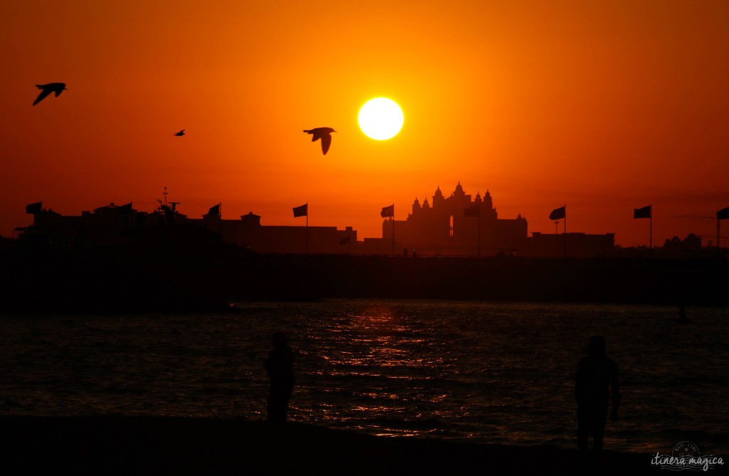 Dubaï crépuscule sur l'Atlantis