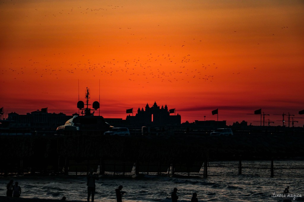 sunset atlantis dubai