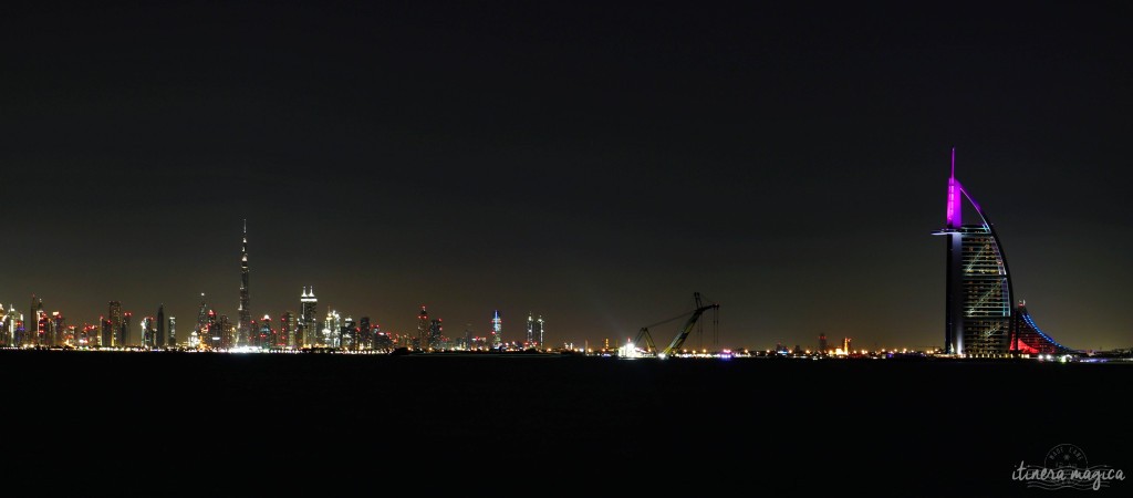 skyline dubai night