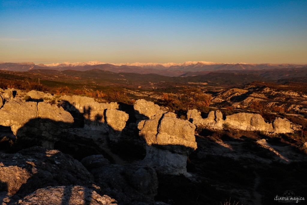 Beautés à perte de vue.