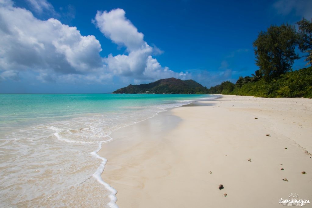 Seychelles plage de la côte d'Or