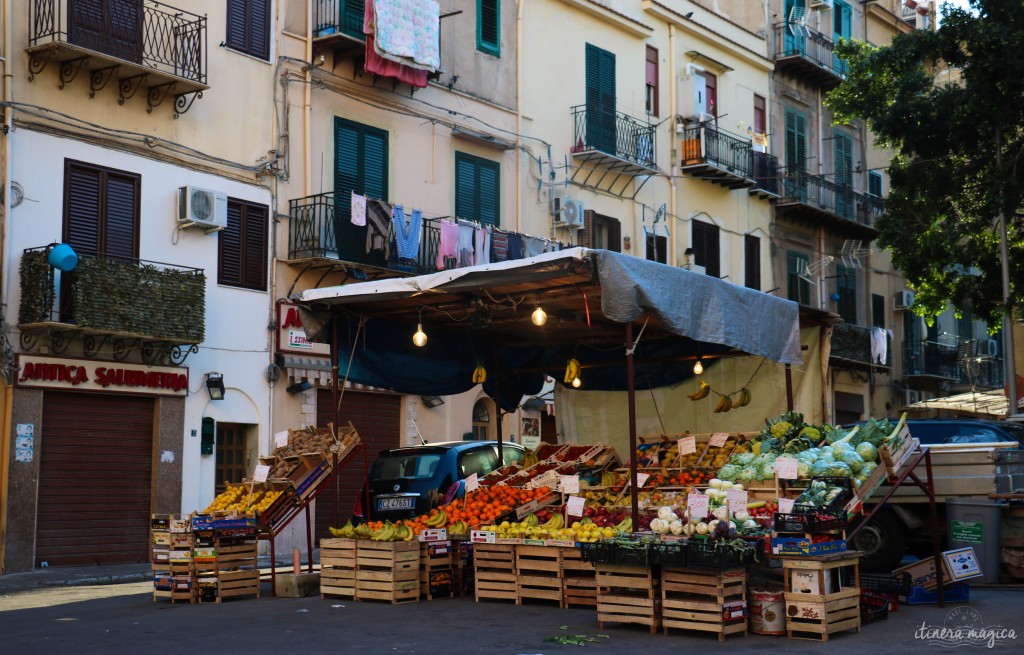 Verkaufsstand in Palermo