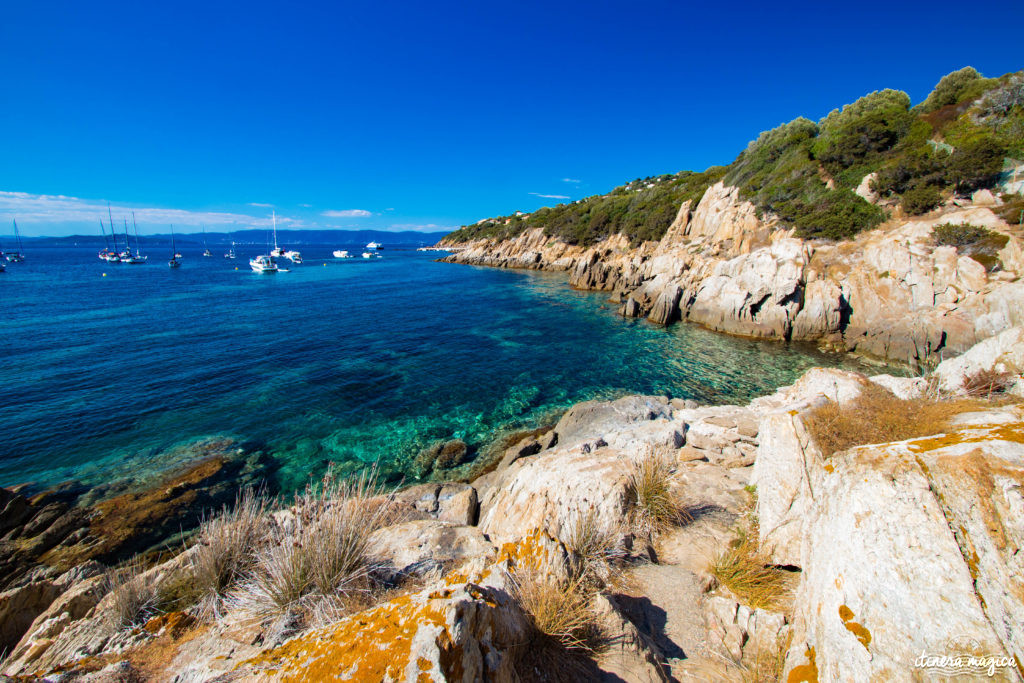 Découvrez l'ïle du Levant, un paradis méditerranéen préservé au large d'Hyères. Criques rocheuses à l'eau turquoise, village bohème d'artistes, végétation luxuriante, cette île naturiste est irrésistiblement exotique. Découvrez Le Levant sur le blog Itinera Magica !