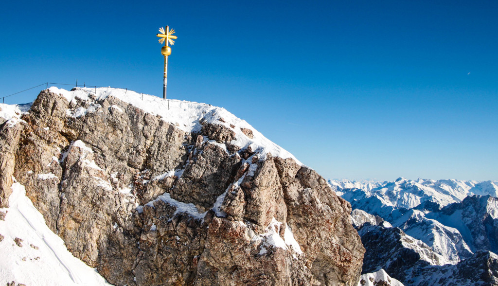 La croix du Zugspitze.