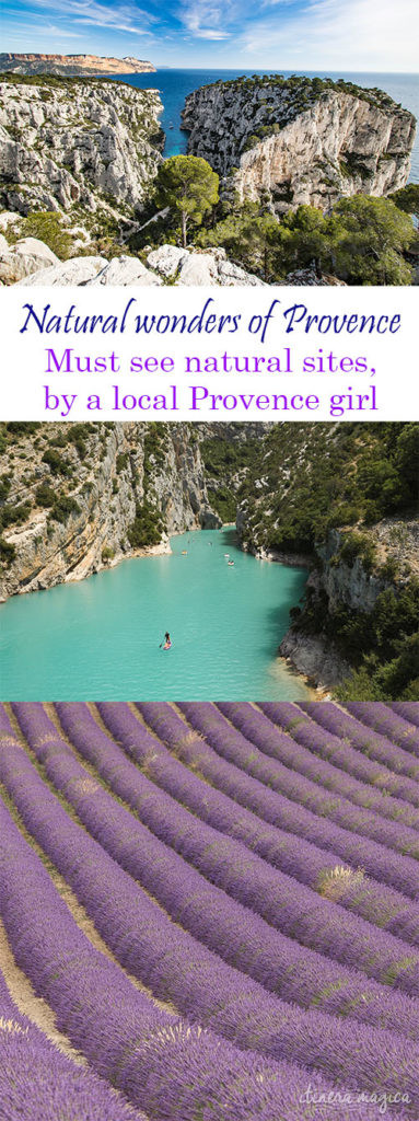 Natural wonders of Provence: those natural sites you must discover while traveling in #Provence.