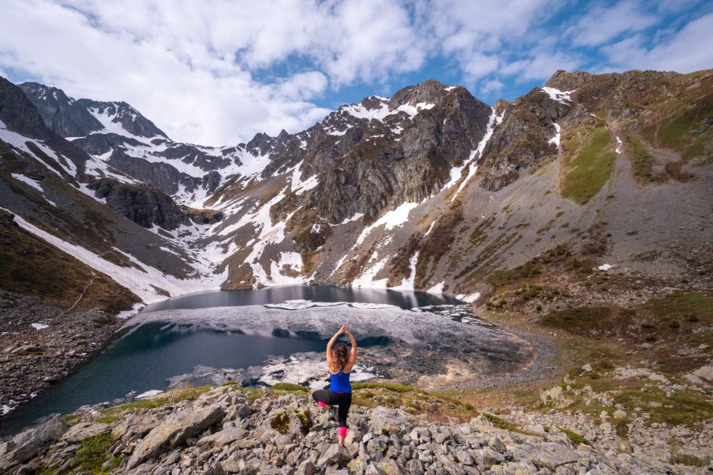 lacs de belledonne en été randonnée