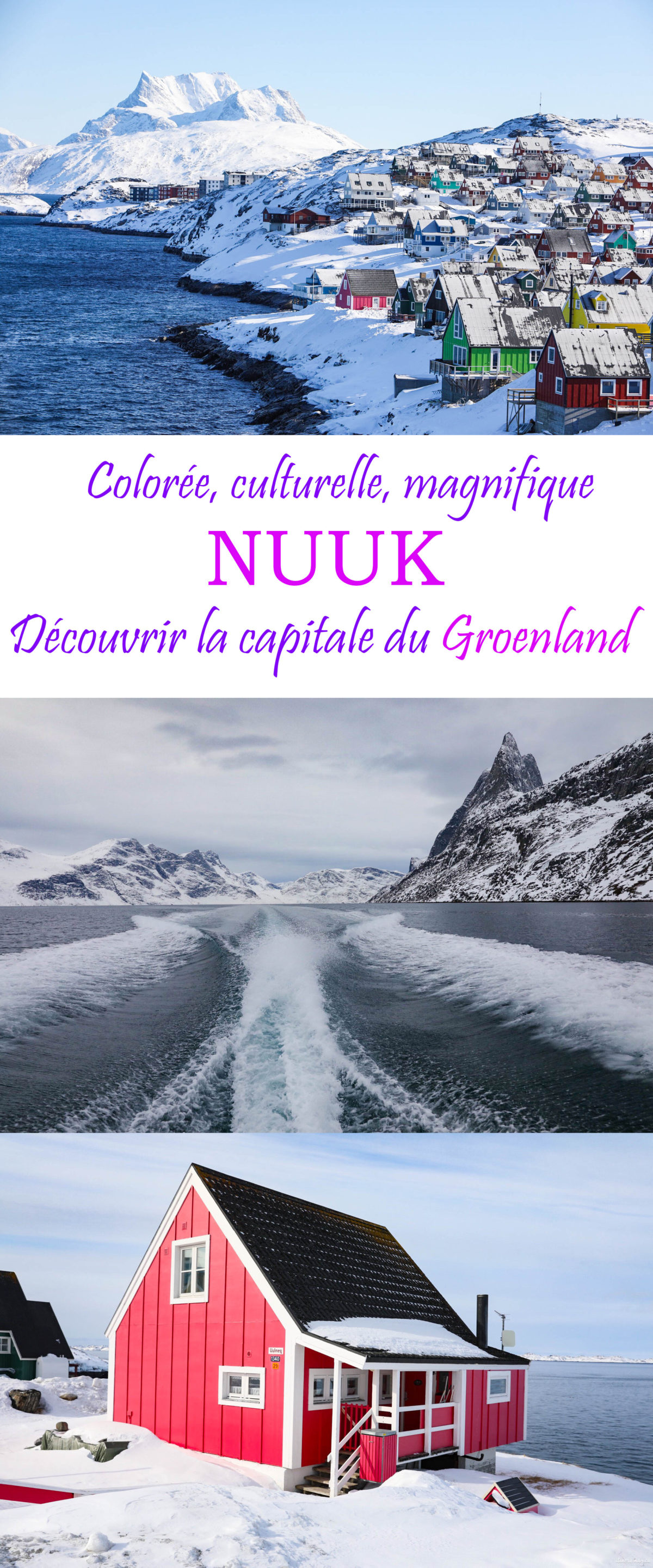 Découvrez la fabuleuse capitale du Groenland : Nuuk ! Colorée, culturelle, fabuleuse, Nuuk est l'incontournable d'un voyage au #Groenland. 