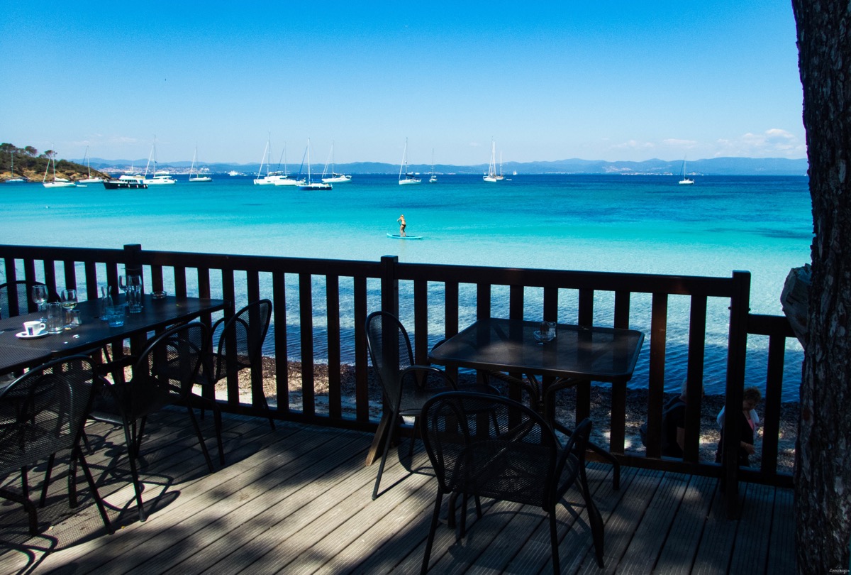 Plage d'argent Porquerolles