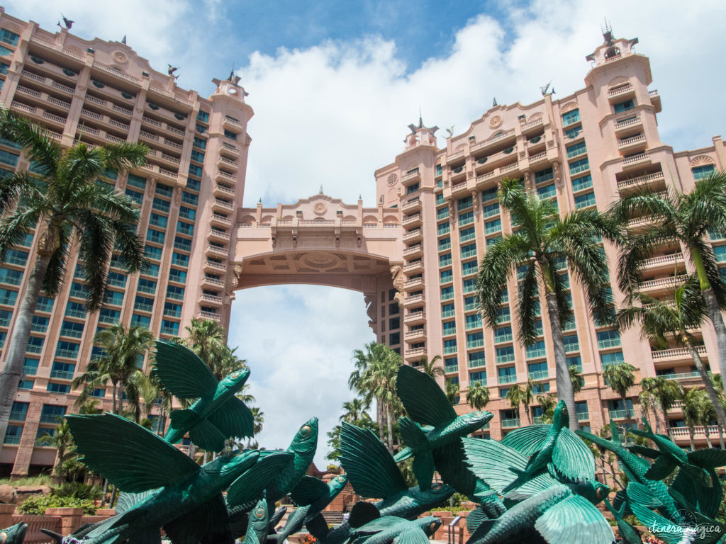 L'Atlantis à Nassau, Bahamas, ou le plus fabuleux hôtel de ma vie. Récit et conseils pour devenir une petite sirène. Atlantis bahamas blog