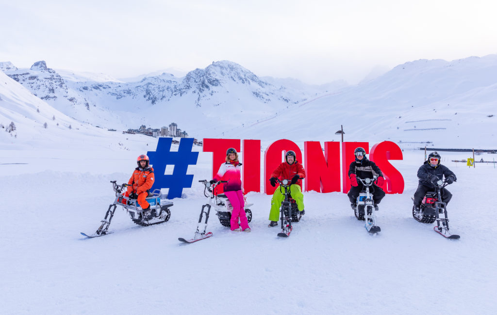 moon bike Tignes