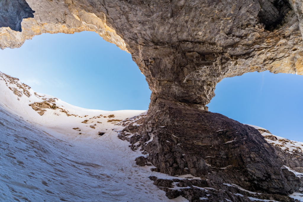 Explorer les chourums du Dévoluy : via souterrata, ski de rando, spéléologie...