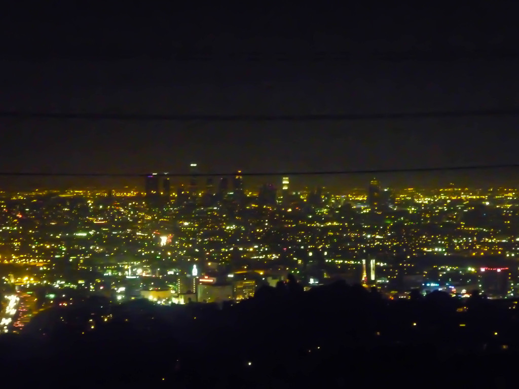 Sur Mulholland Drive.