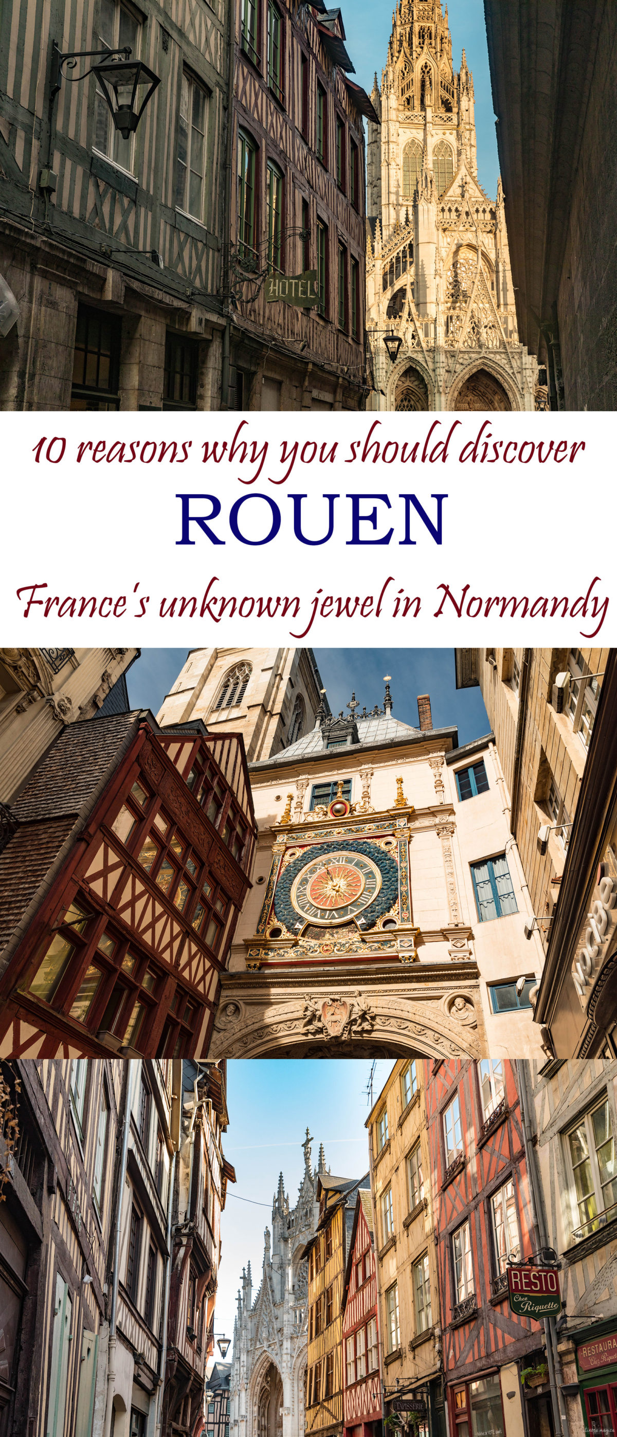 Discover Rouen, the unknown jewel of #Normandy, #France. 10 things not to miss in #Rouen.