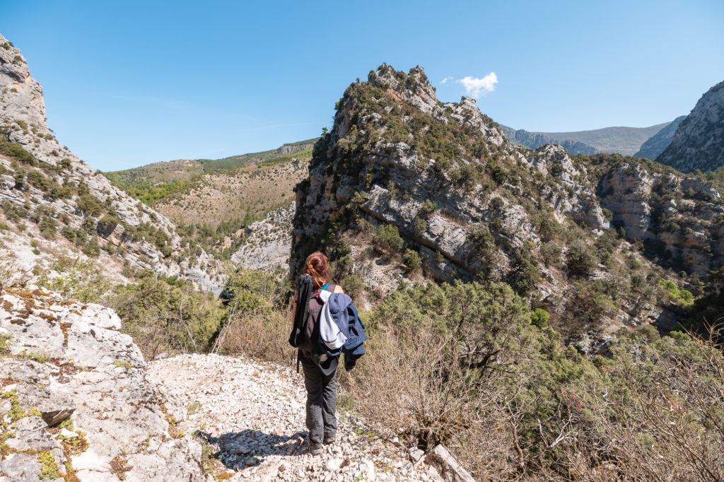 Visiter Digne les Bains : randonnée des gorges de Trévans