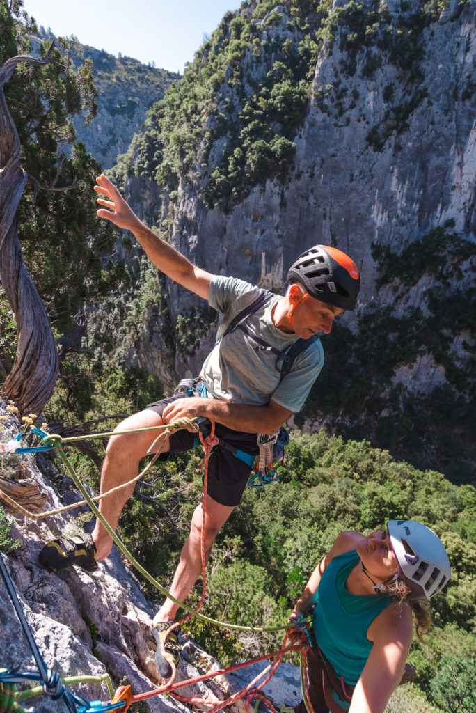 Escalade dans le Verdon : Annot à bloc et escalade en grande voie dans les gorges du Verdon