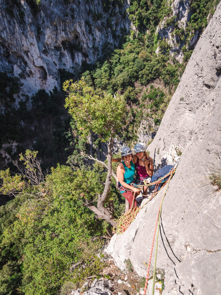 Escalade dans le Verdon : Annot à bloc et escalade en grande voie dans les gorges du Verdon