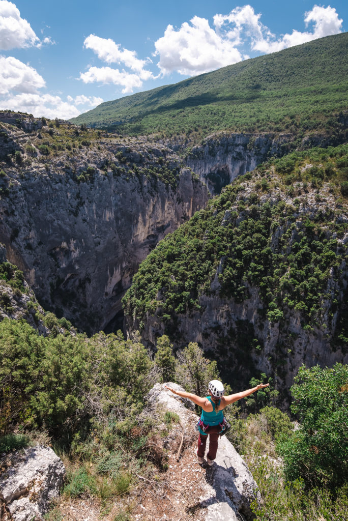 Escalade dans le Verdon : Annot à bloc et escalade en grande voie dans les gorges du Verdon. Grimpe dans le Verdon