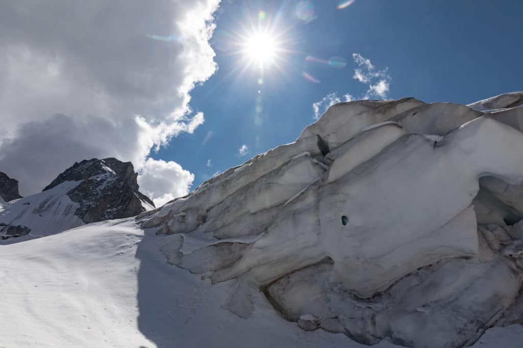 Première expérience d'alpinisme avec la compagnie des guides de Chamonix