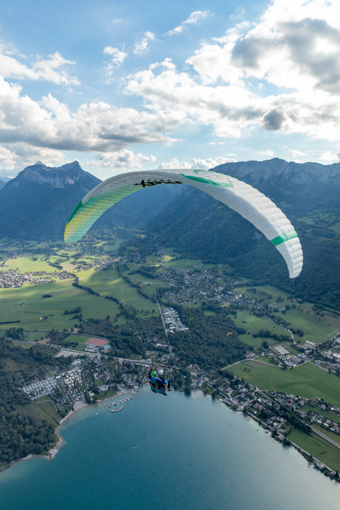 vol parapente annecy