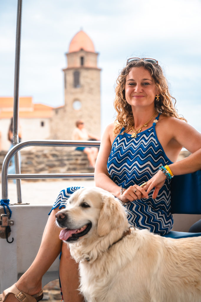 voyager à argelès avec son chien : kayak avec mon chien