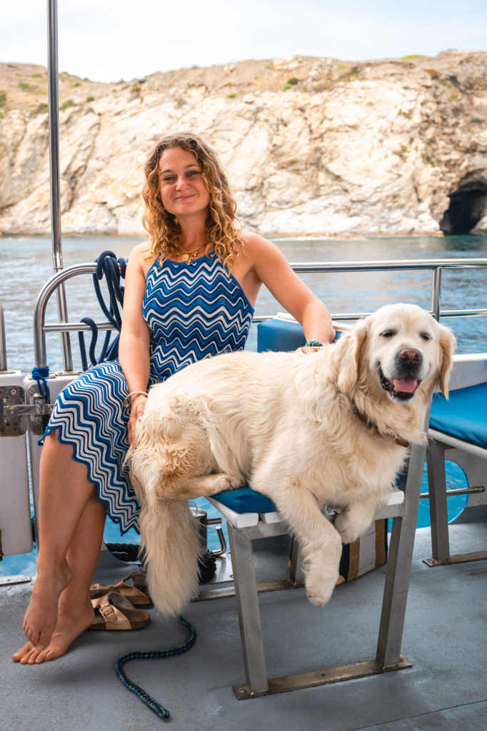 voyager à argelès avec son chien : kayak avec mon chien