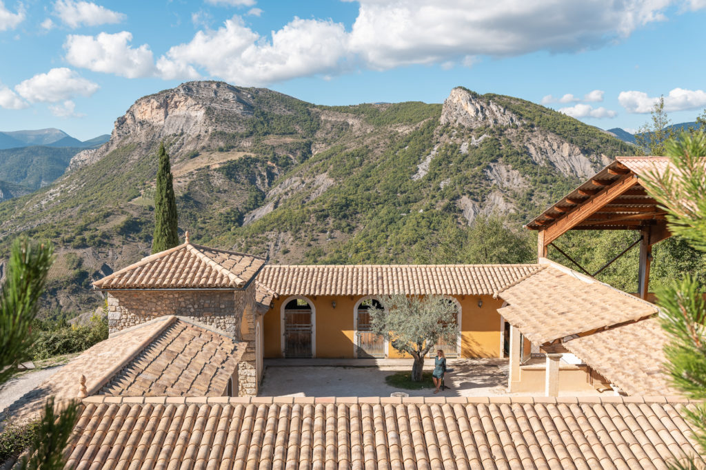 la ferme fortia en baronnies provençales drôme