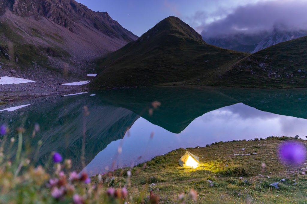 que faire dans le beaufortain ? randonnee lac d'amour pierra menta