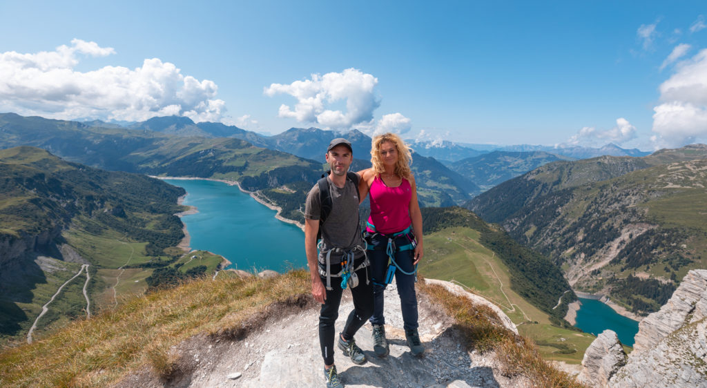 Que faire dans le Beaufortain ? Randonnée au lac de Roselend et via ferrata du roc du vent