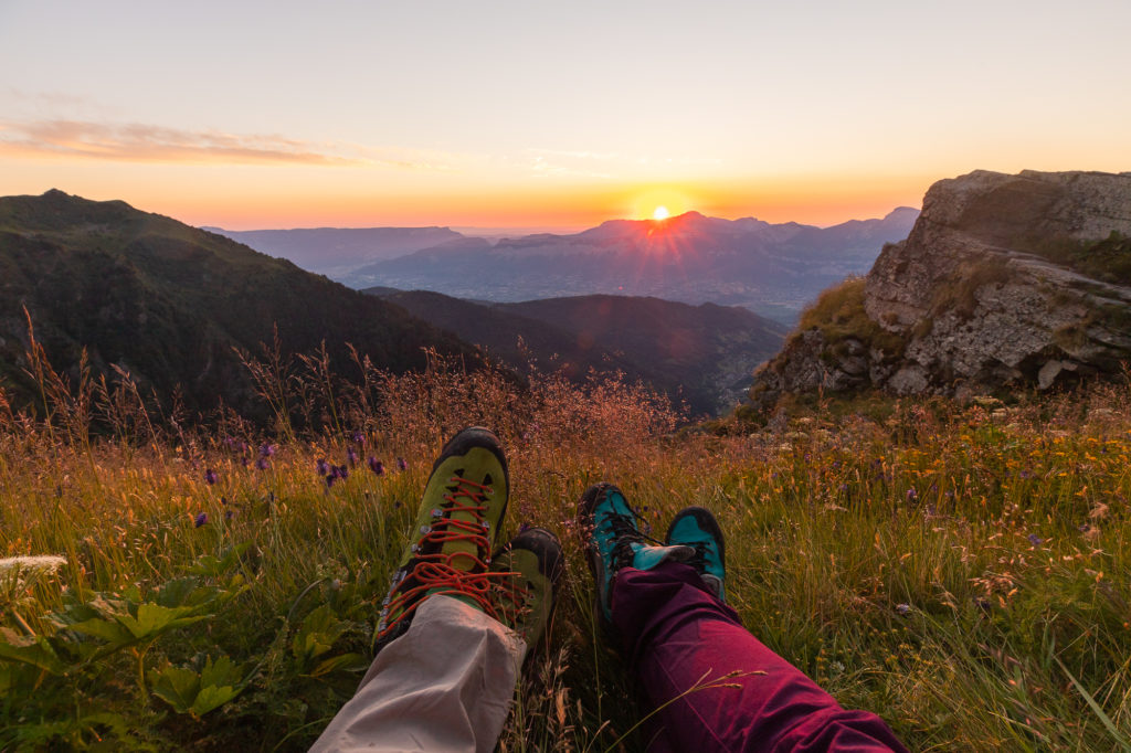 lacs de belledonne en été randonnée