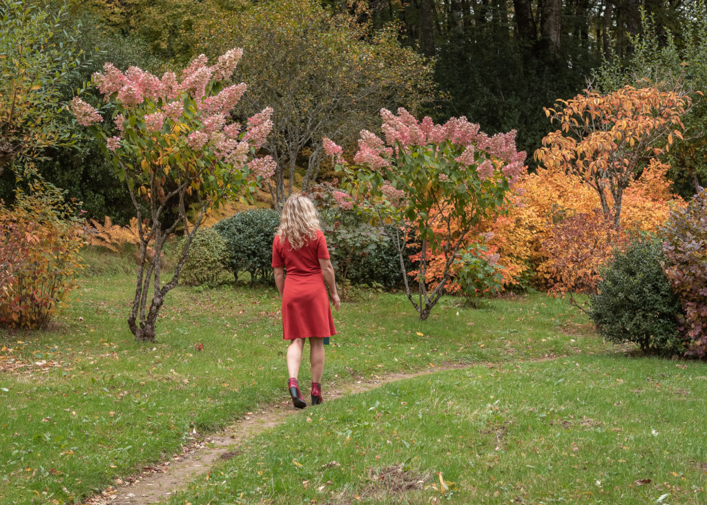 Un séjour en Creuse à l'automne, avec de belles adresses dans la Creuse : jardin de val maubrune