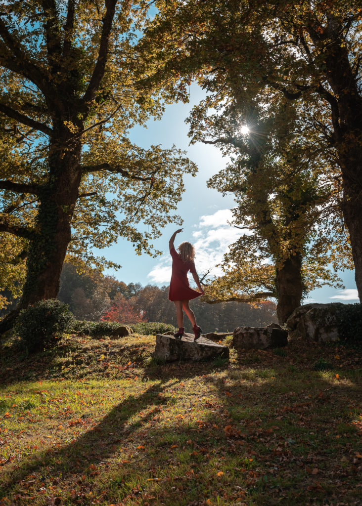 Un séjour en Creuse à l'automne, avec de belles adresses dans la Creuse : jardin de val maubrune