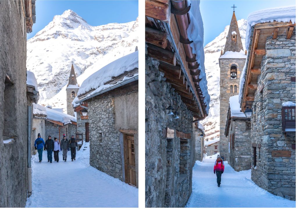 Bonneval-sur-Arc en hiver