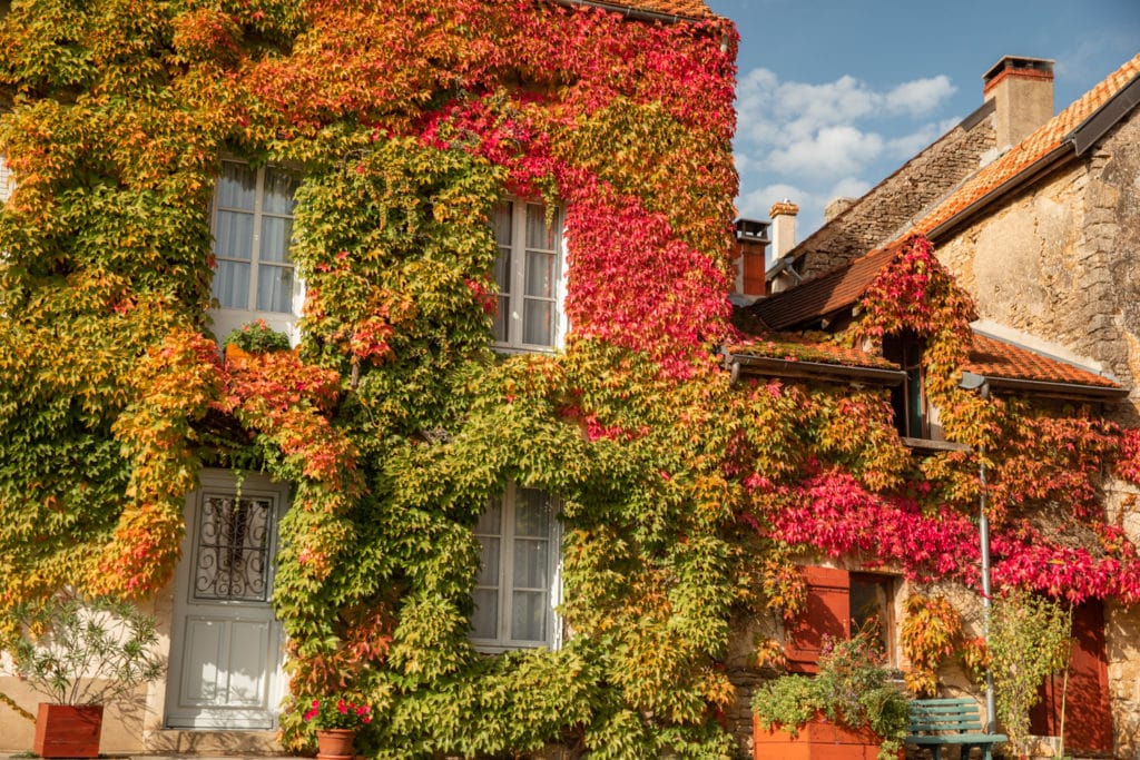 Découvrez la Bourgogne en automne : la roche de Solutré, Fontenay, Vézelay, Bussy-Rabutin, Châteauneuf en Auxois. Bonnes adresses en Bourgogne