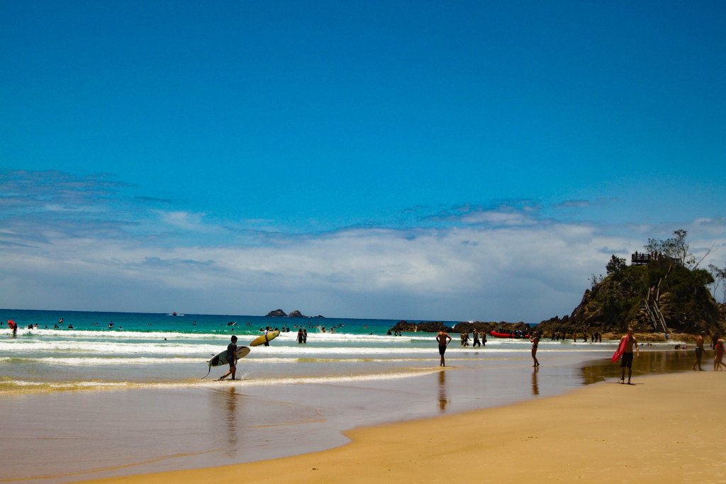 byron bay surfeurs gold coast plage de rêve australie