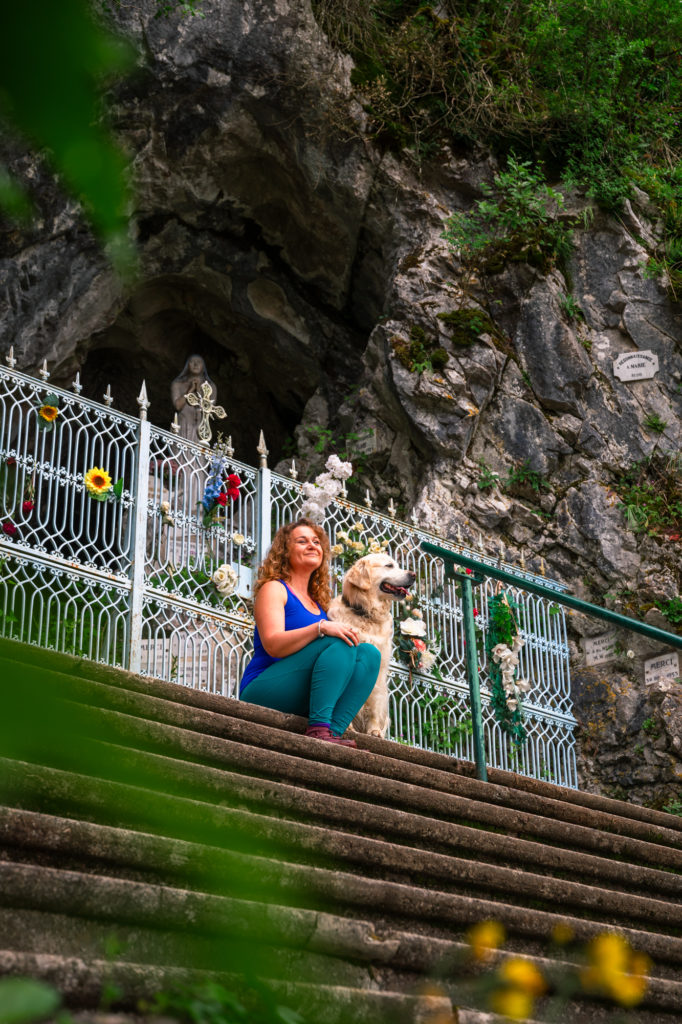 randonnée lac d'annecy le taillefer avec mon chien